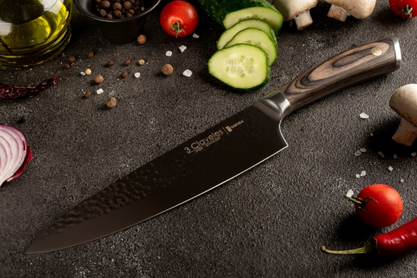 Chef's knife 20 cm SAKURA 3claveles 1019, Spain
