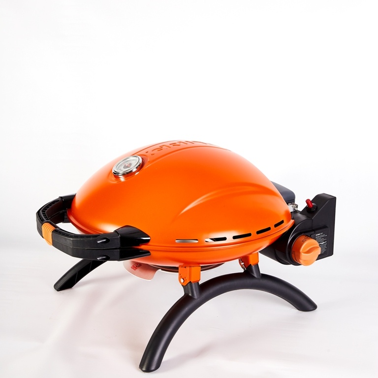 Portable gas grill O-GRILL 800T, orange + A-Type adapter