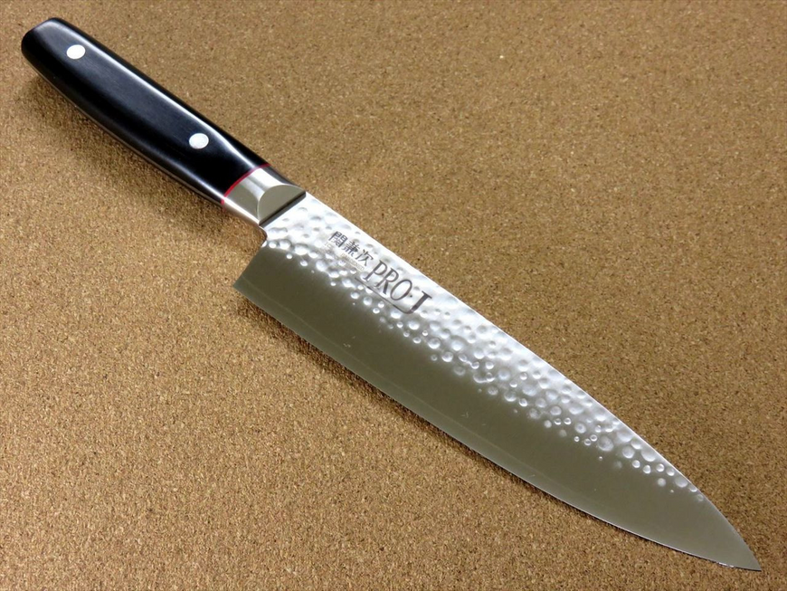 Chef's knife Gyuto 200 mm, VG-10 3 layers, Kanetsugu PRO-J 6005, Japan