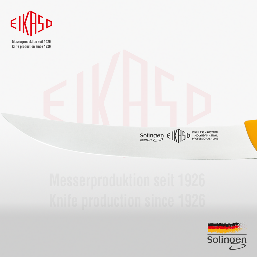 Ніж жилувальний Eikaso 1602120-312, 1.4116 Krupp 210 мм, Німеччина
