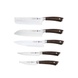 Set of 5 Kitchen Knives, SAKURA 3claveles OH0018, Spain