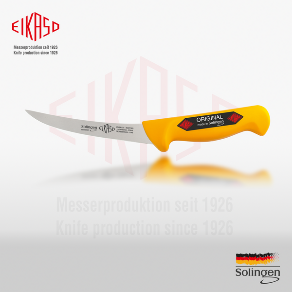 Обвалочний ніж, зігнутий, жорсткий 16 см Eikaso Solingen BUTCHER KNIVES 1021630-312 Ek1021630-312 фото