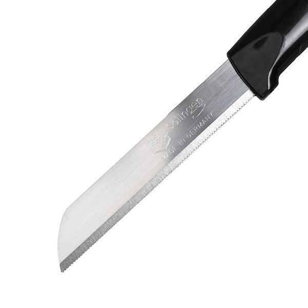 Овочевий ніж, прямий, гнучкий 8,5 см, Eikaso Solingen Obstmesser 7000854-666 Чорний Ek7000854-666 фото