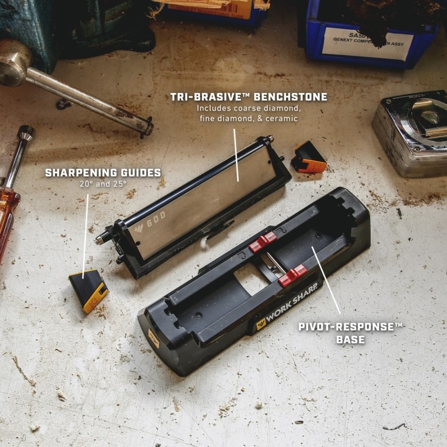 Work Sharp Точилка механическая Benchstone Sharpener WSBCHBSS-I