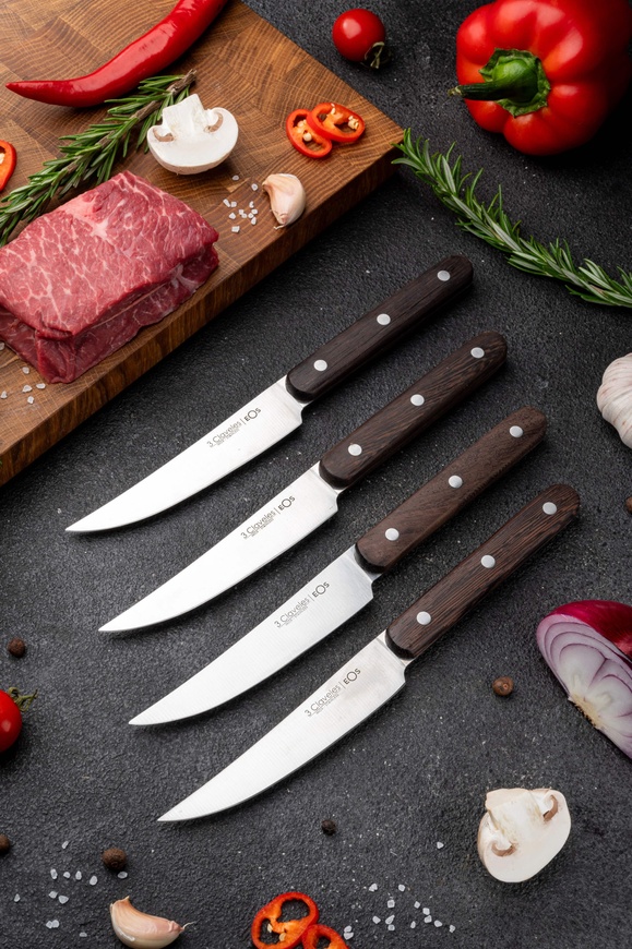 Набір стейкових ножів 4 шт Set 4 Steak Knife Eos 3claveles 3C1483, Іспанія