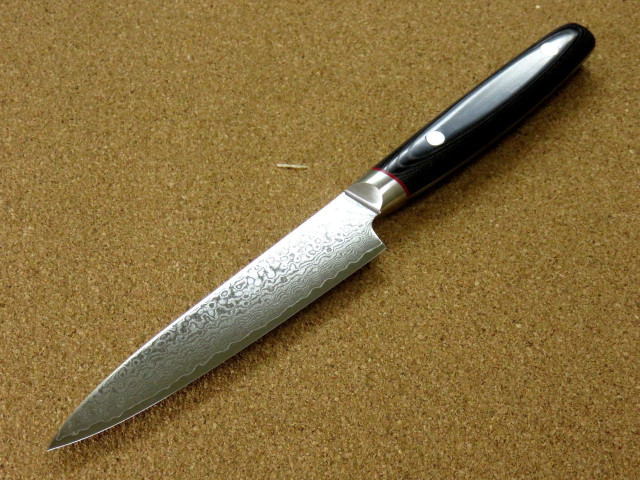 Universal knife 120 mm, VG-10 33 layers Damask, Kanetsugu SAIUN 9001, Japan