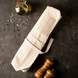 Roll for 5 knives, white, cotton OSAKA HAMONO ™ OH0025