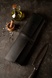 Roll for 5 knives, black, leather with Teflon OH0026 Osaka Hamono, Ukraine
