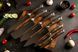 Set of 6 Kitchen Knives, SAKURA 3claveles OH0002, Spain