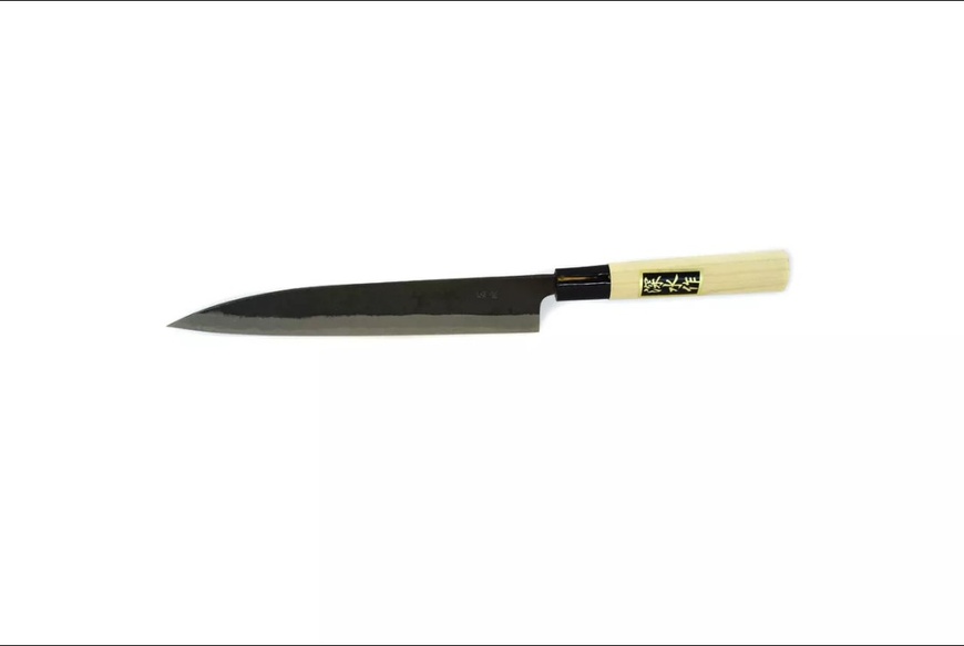 Yanagiba Fukamizu Sashimi-bocho Black 210mm