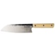 Нож кухонный Сантоку 18,5 см, Aoto, кремовый, 1.4116 Cryo, Osaka Hamono, OH1011, Украина