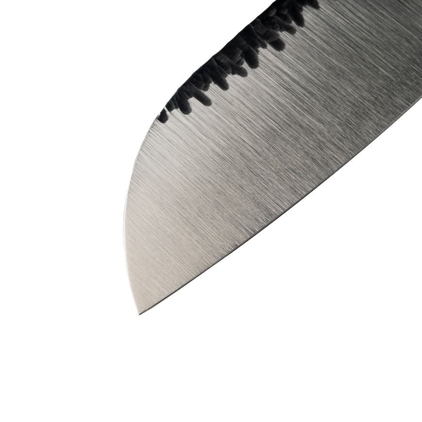 Kitchen knife Santoku 18.5 cm, Aoto, cream, 1.4116 Cryo, Osaka Hamono, OH1011, Ukraine