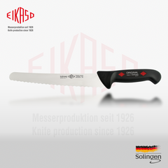 All-purpose knife with round serrated edge 26 cm
