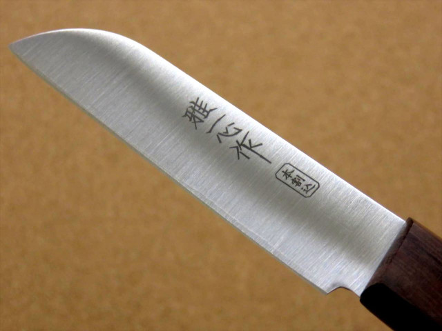 Нож овощной 90 мм, AUS8 3 слоя, Kanetsugu Miyabi Isshin 2000, Япония
