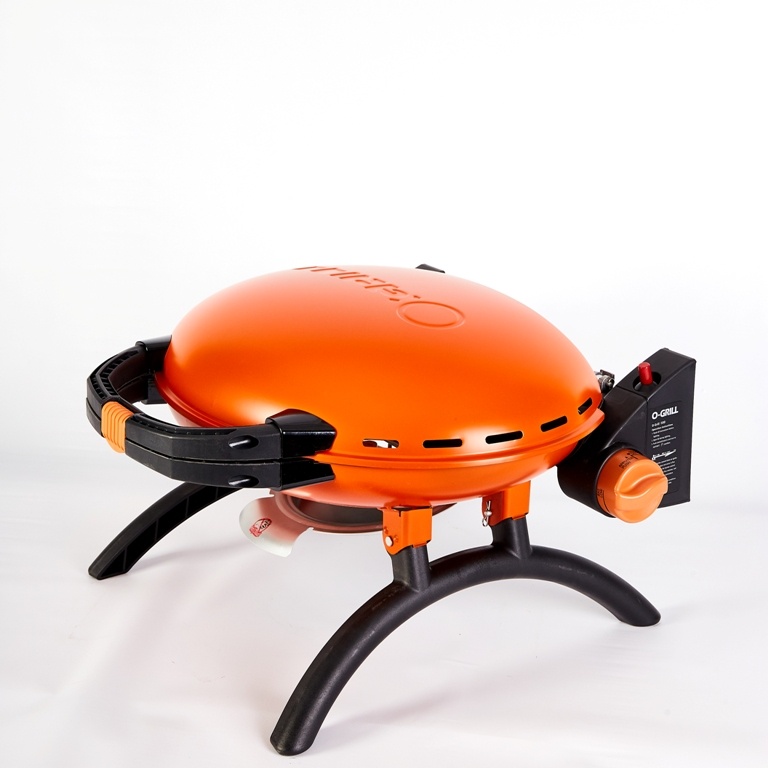 Portable gas grill O-GRILL 500T, orange + A-Type adapter