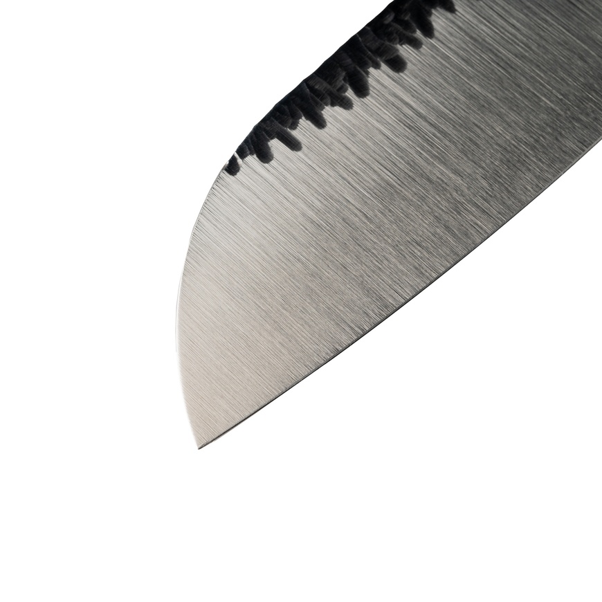 Нож кухонный Сантоку 18,5 см, Aoto, черный, 1.4116 Cryo, Osaka Hamono, Украина