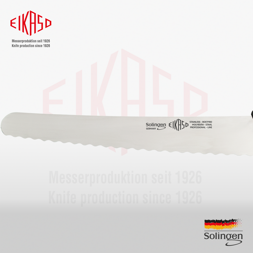 All-purpose knife with round serrated edge 26 cm