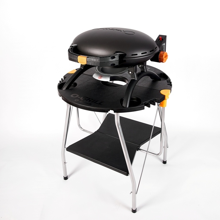 Portable gas grill O-GRILL 500T, black + A-Type adapter