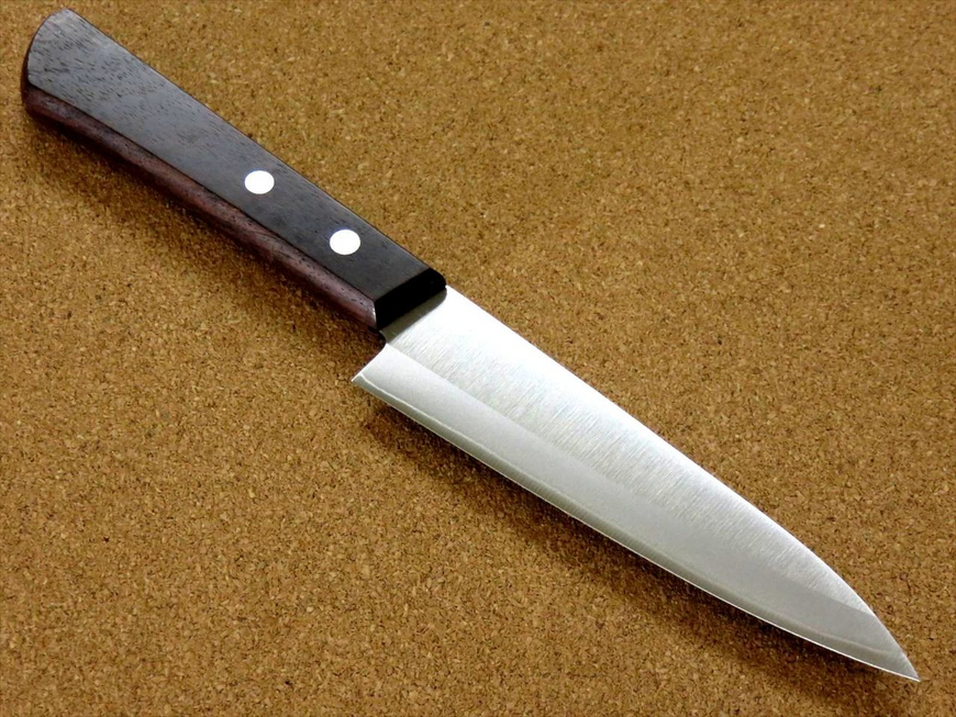 Vegetable knife 120 mm, AUS8 3 layers, Kanetsugu Miyabi Isshin 2001, Japan