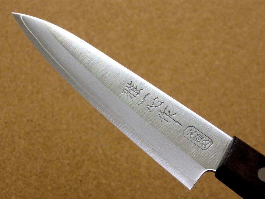 Vegetable knife 120 mm, AUS8 3 layers, Kanetsugu Miyabi Isshin 2001, Japan