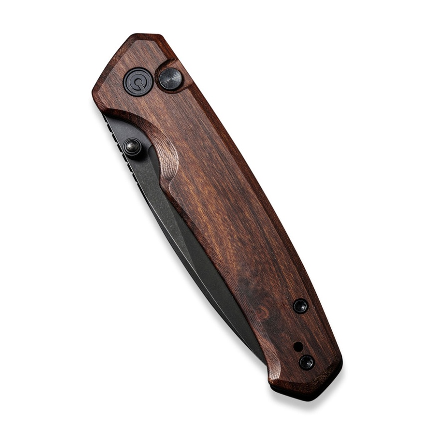 Civivi Altus Drop point Button lock Nitro-V Stone Wash Wood C20076-3