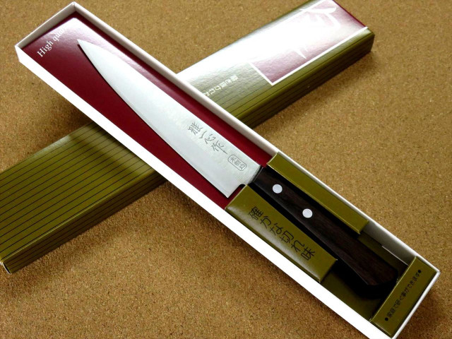Universal knife 150 mm, AUS8 3 layers, Kanetsugu Miyabi Isshin 2002, Japan
