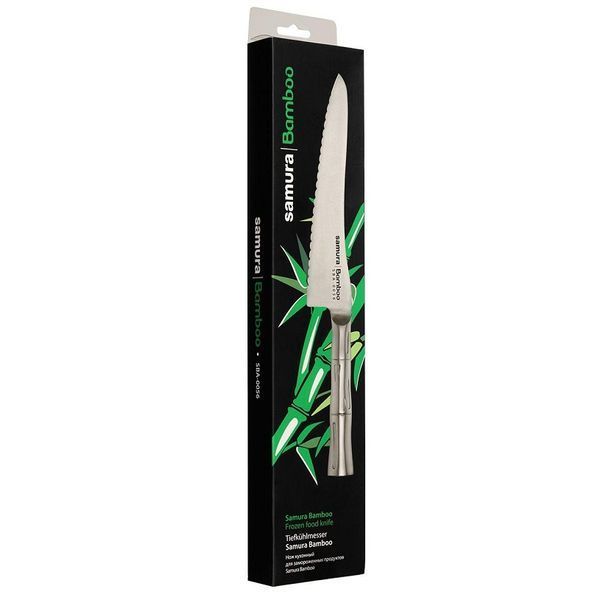 Кухонний ніж для заморожених продуктів 196 мм Samura Bamboo (SBA-0056) SBA-0056 фото