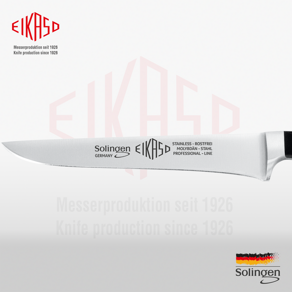 Обвалочний ніж, прямий, жорсткий 16 см Eikaso Solingen Gastro 6041620-631 Ek6041620-631 фото