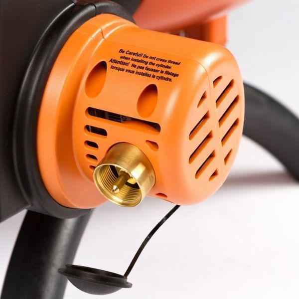 Portable gas grill O-GRILL 800T, orange + A-Type adapter