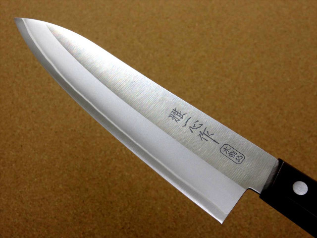 Нож шеф 180 мм, AUS8 3 слоя, Kanetsugu Miyabi Isshin 2004, Япония