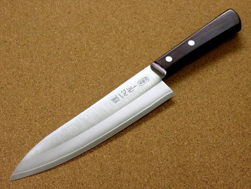 Chef's knife 180 mm, AUS8 3 layers, Kanetsugu Miyabi Isshin 2004, Japan