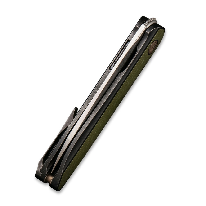 Weknife Black Void Opus Liner Lock CPM 20CV Stone Wash G10 2010V-2