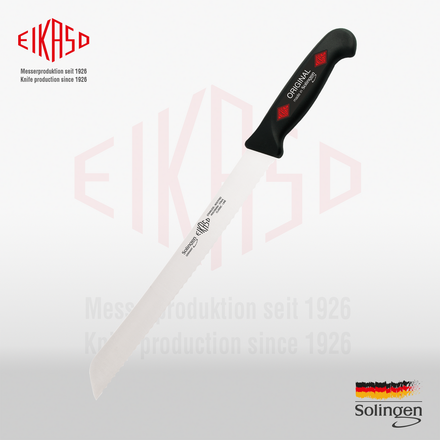 Bread knife with serrated edge 26 cm