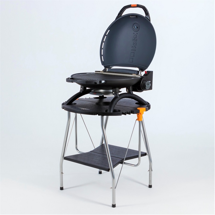 Portable gas grill O-GRILL 900T, green + A-Type adapter