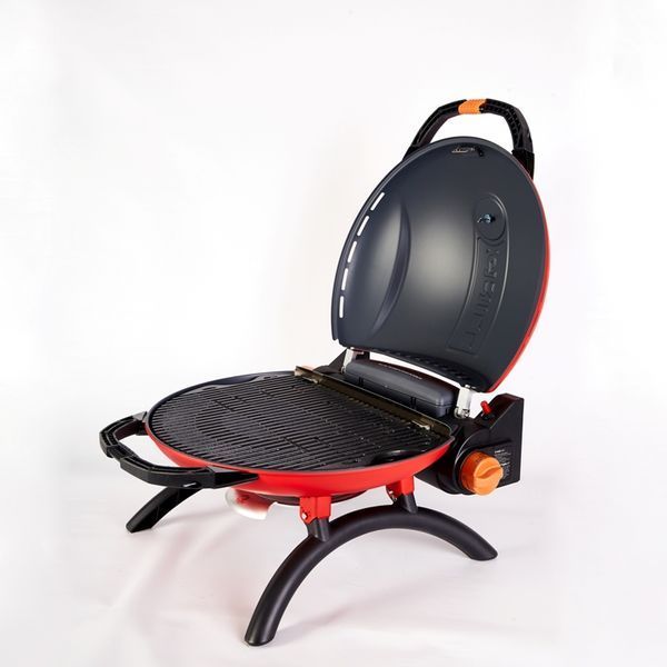 Портативный переносной газовый гриль O-GRILL 800T, красный + адаптер А-Тип O-GRILL_800T_RED фото