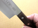 Нож шеф 210 мм, AUS8 3 слоя, Kanetsugu Miyabi Isshin 2005, Япония
