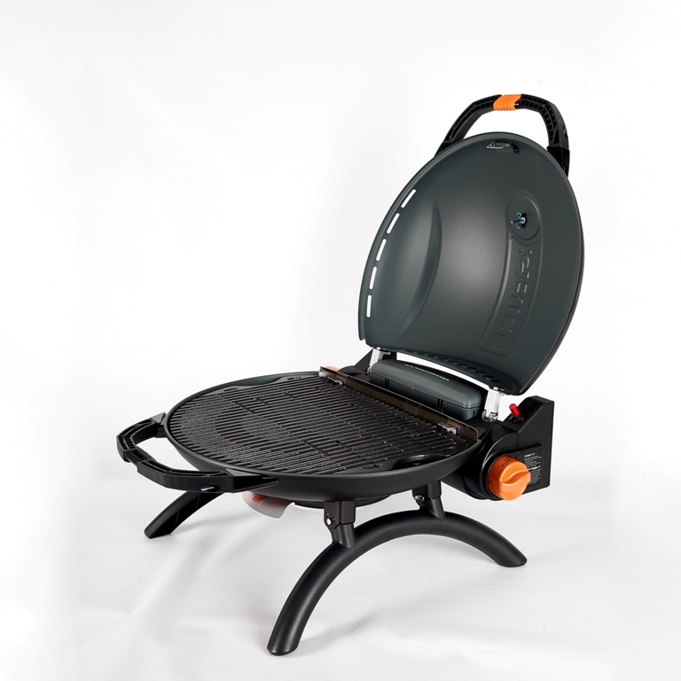 Portable gas grill O-GRILL 900T, black + A-Type adapter