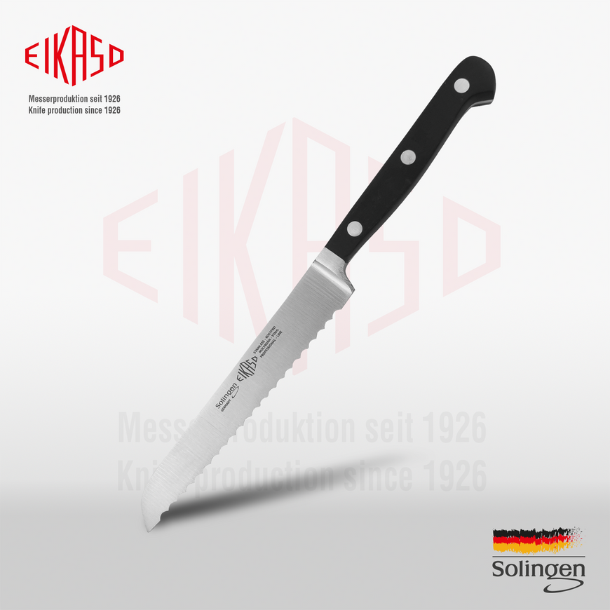 Bread knife with serrated edge Gastro series 12 cm