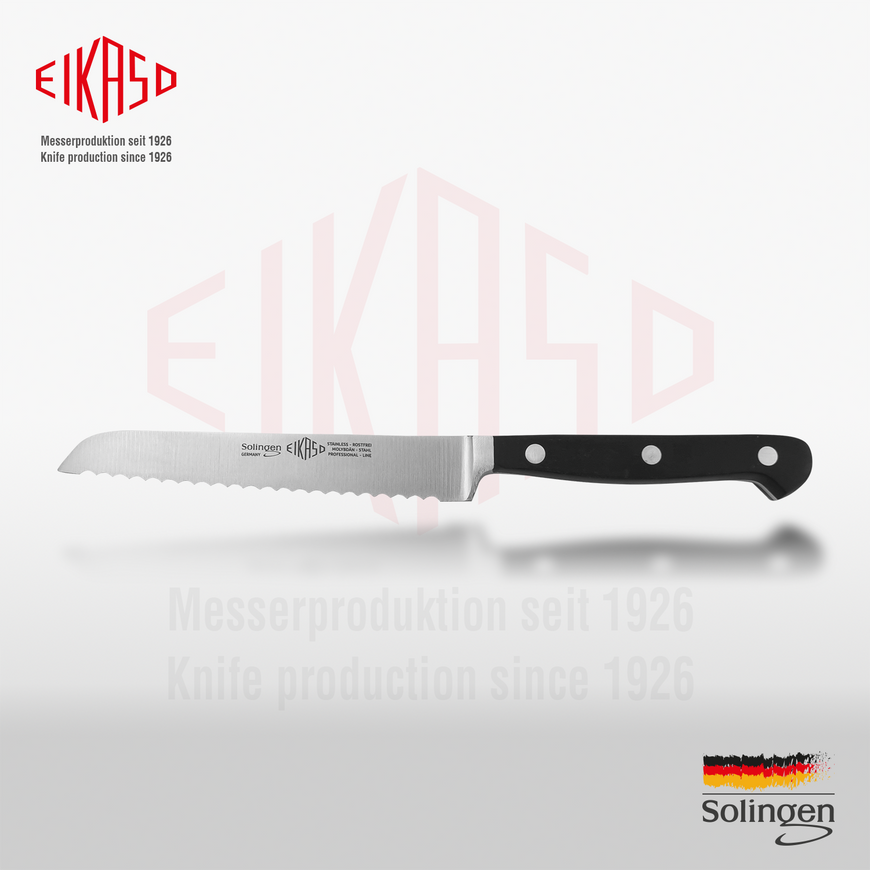 Bread knife with serrated edge Gastro series 12 cm