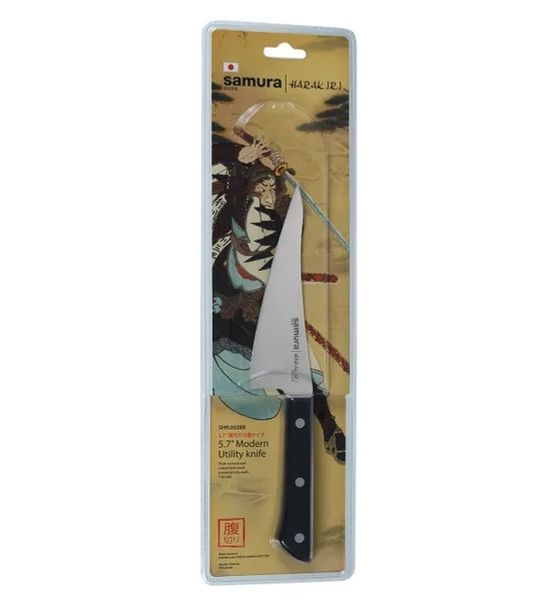 Кухонний ніж універсальний 146 мм Samura Harakiri (SHR-0028B) SHR-0028B фото