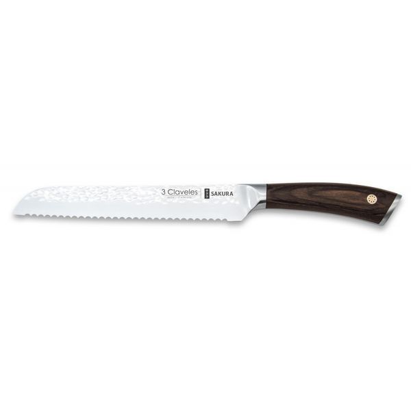 Set of 5 Kitchen Knives, SAKURA 3claveles OH0032, Spain