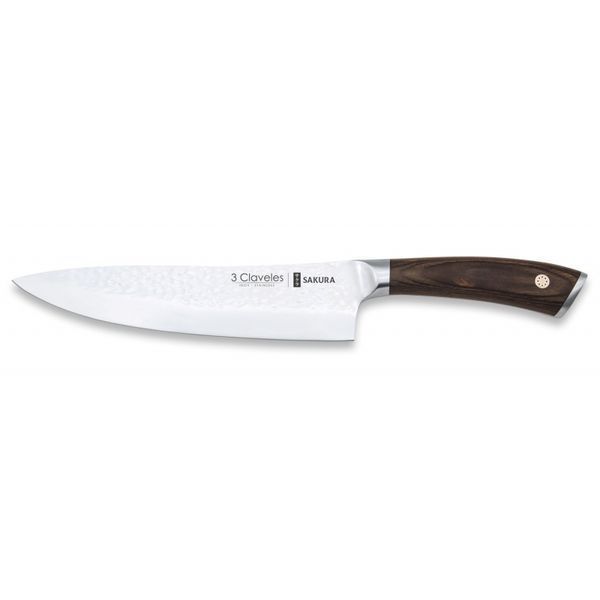 Set of 5 Kitchen Knives, SAKURA 3claveles OH0032, Spain