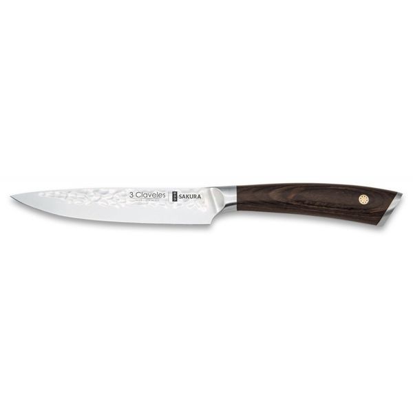 Set of 5 Kitchen Knives, SAKURA 3claveles OH0032, Spain