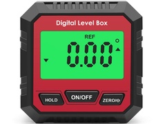 Digital angle gauge with magnets