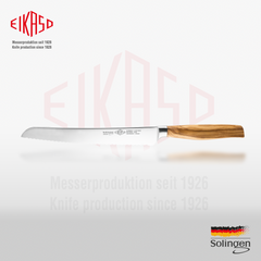 Bread knife with serrated edge 22 cm G-Line forged