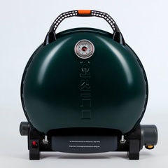 Portable gas grill O-GRILL 600T, green + A-Type adapter