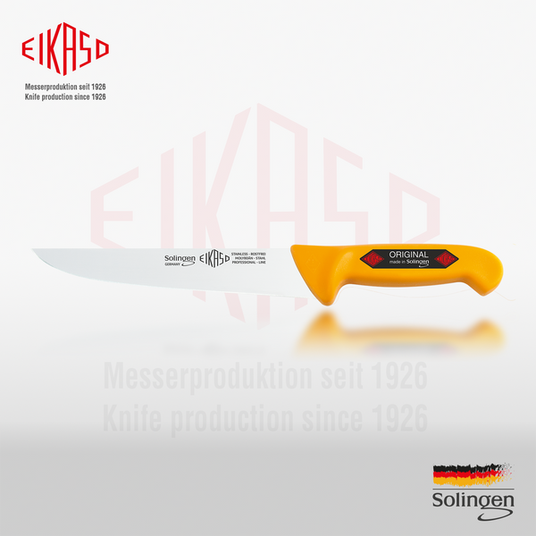Cutting knife, straight, hard 23 cm Eikaso Solingen BUTCHER KNIVES 1132330-302