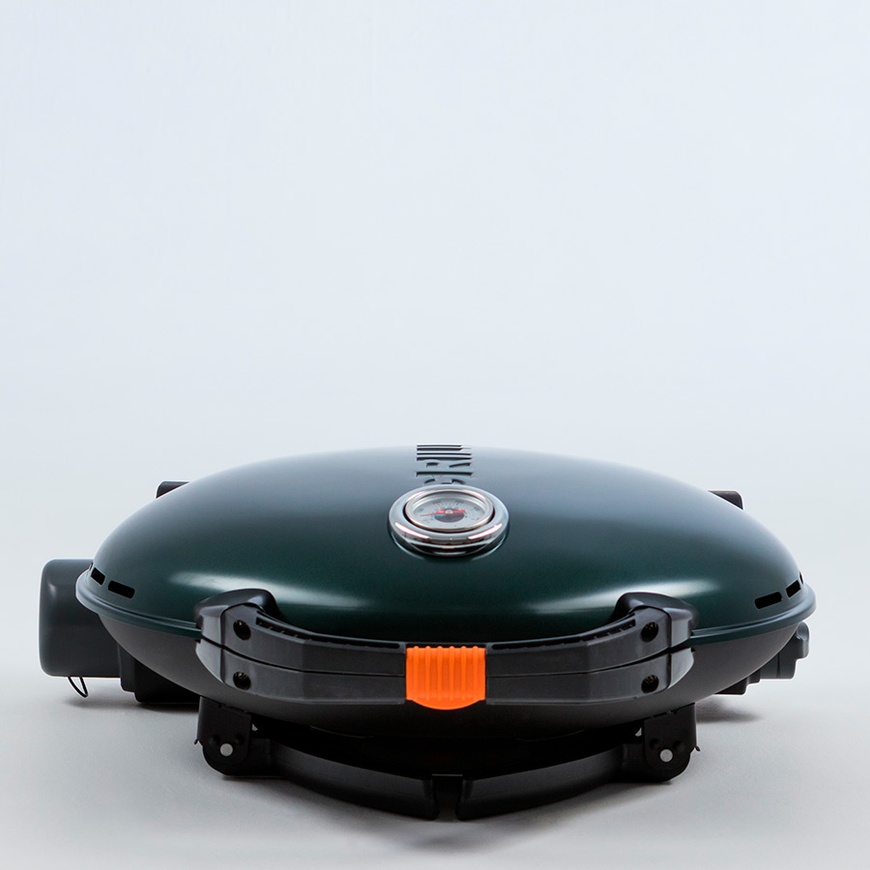 Portable gas grill O-GRILL 600T, green + A-Type adapter