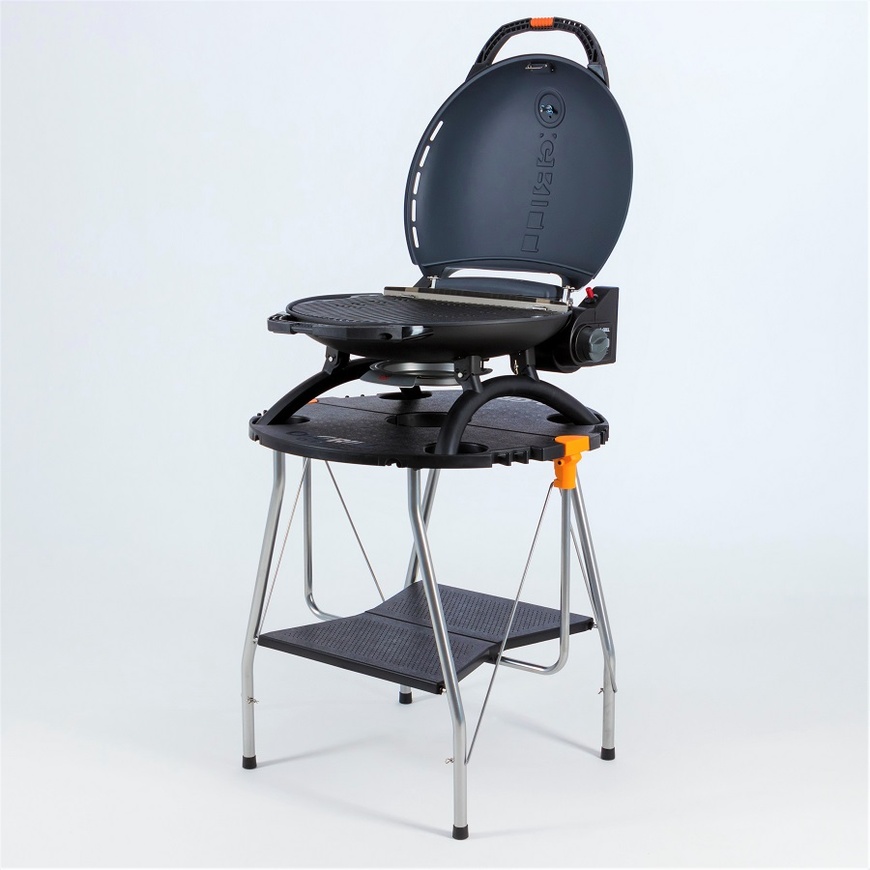 Portable gas grill O-GRILL 600T, green + A-Type adapter