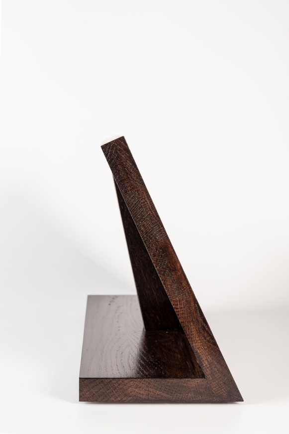 Corner table knife holder with magnet, oak, 20х13х22, OSAKA HAMONO ™ OH5101